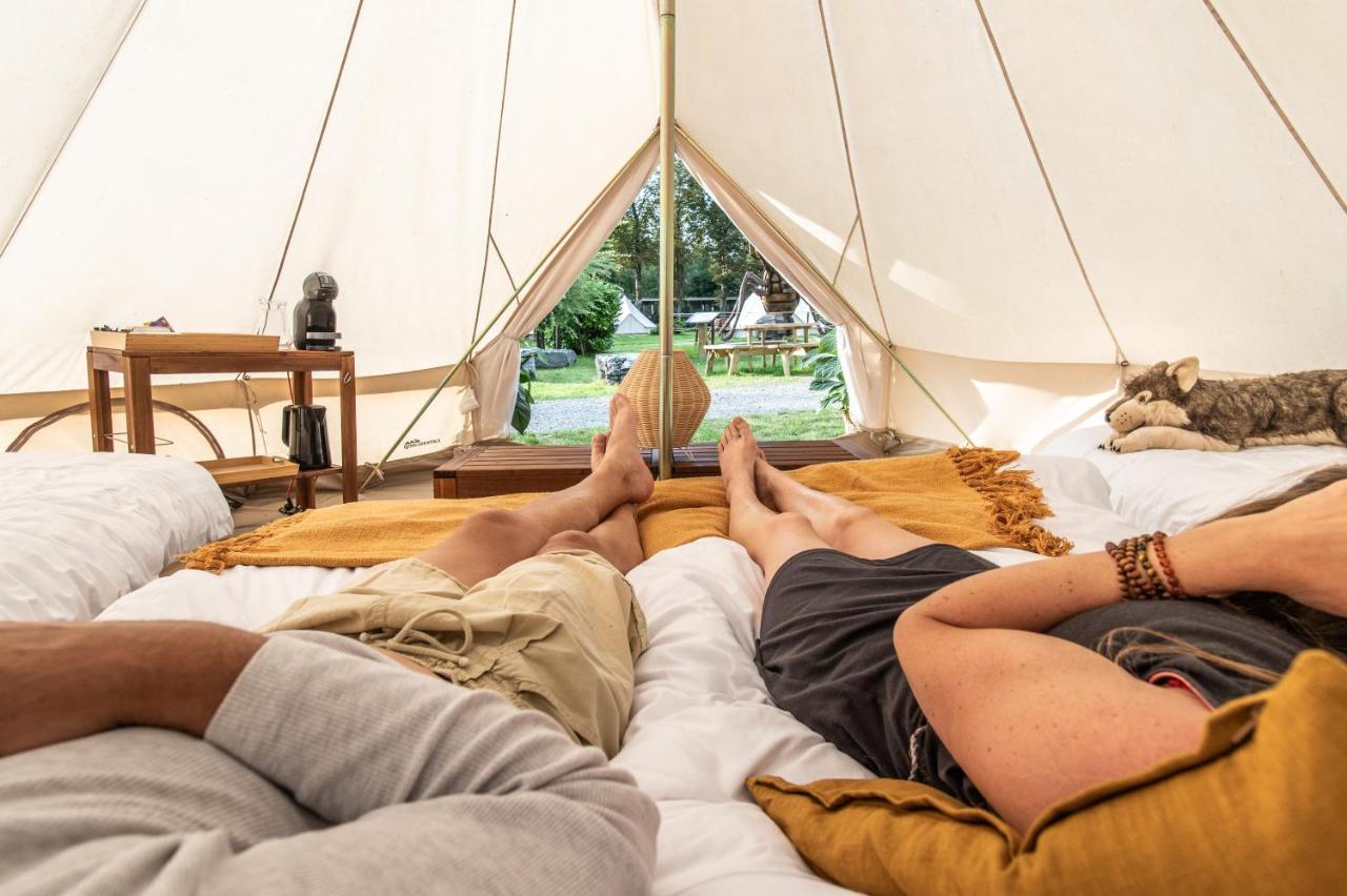 Cocoon Village - Glamping - Domaine Des Grottes De Han Rochefort Exterior foto